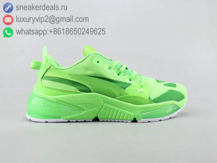 Puma LQDCELL OPTIC SHEER JR Unisex Running Shoes Green Size 36-44